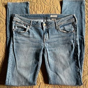 🎉 SQIN JEANS. LOW WAIST. SLIM LEG. SZ 32x34 EUC!
